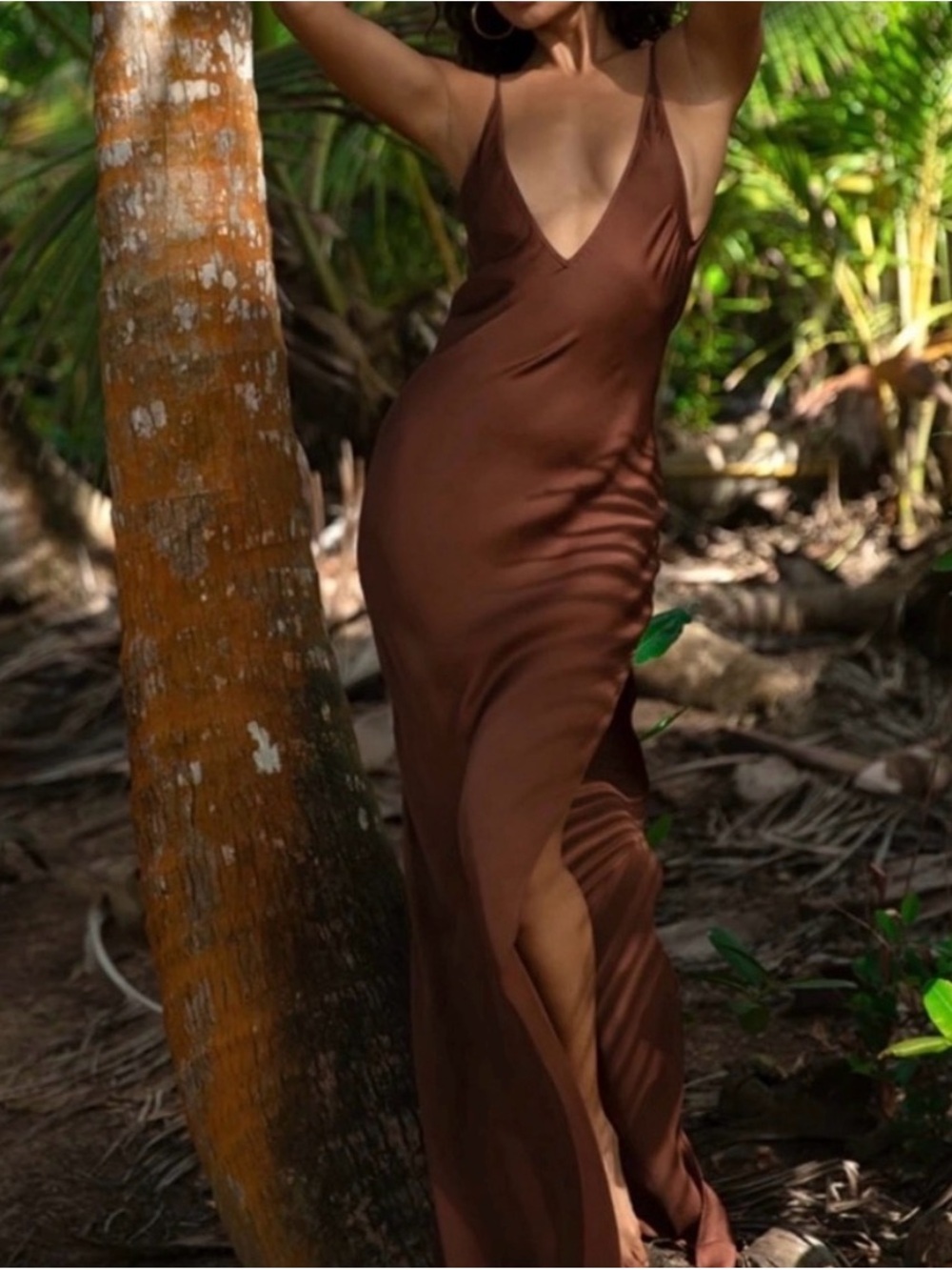 Rat & Boa Brown Cocoa dress